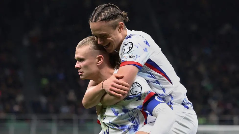 埃爾林&middot;哈蘭德追平了羅伯特&middot;萊萬多夫斯基在單屆世界杯歐洲區(qū)預(yù)選賽中攻入16球的紀(jì)錄