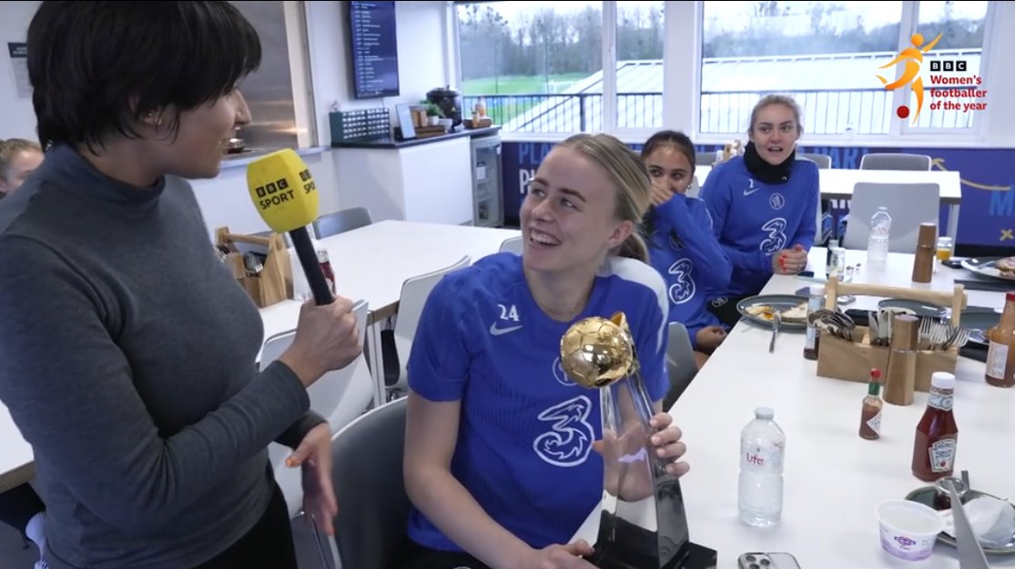 漢普頓榮膺BBC年度最佳女足球員