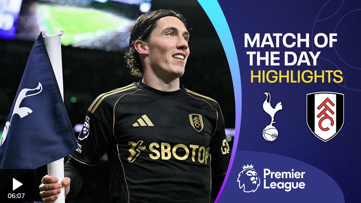 富勒姆開局強(qiáng)勢，擊敗托特納姆熱刺，給弗蘭克施加更大壓力。