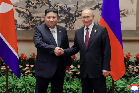 金正恩在新年賀詞中向普京強(qiáng)調(diào)生死與共