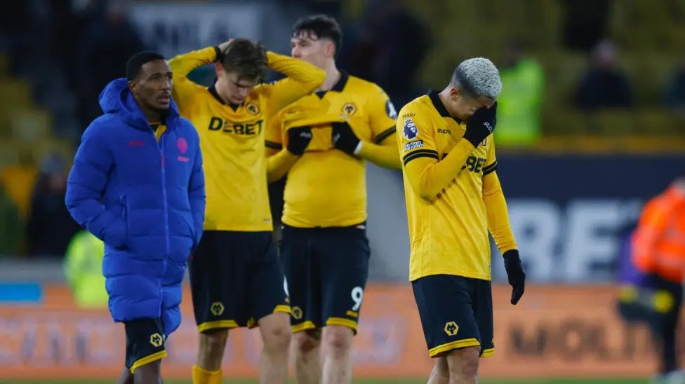 狼隊自2018年升入英超以來一直征戰(zhàn)于該級別聯(lián)賽，本賽季結(jié)束可能要降級了。