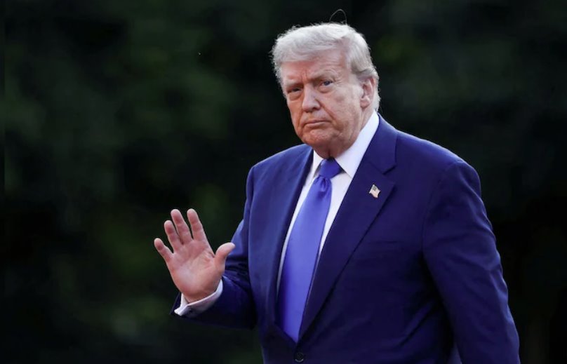 特朗普指出，兩位領(lǐng)導(dǎo)人同意回歸去年10月簽署的&ldquo;原始和平協(xié)議&rdquo;