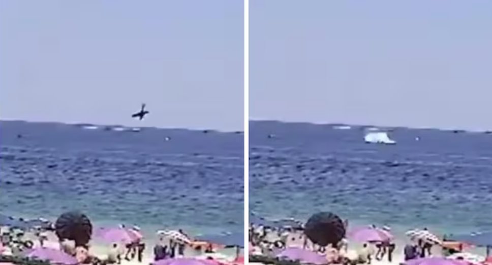 巴西一架小型飛機(jī)墜海飛行員遇難