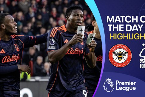 英超聯(lián)賽布倫特福德0-2諾丁漢森林