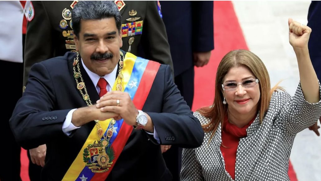 委內瑞拉總統(tǒng)尼古拉斯&middot;馬杜羅的妻子西莉亞&middot;弗洛雷斯