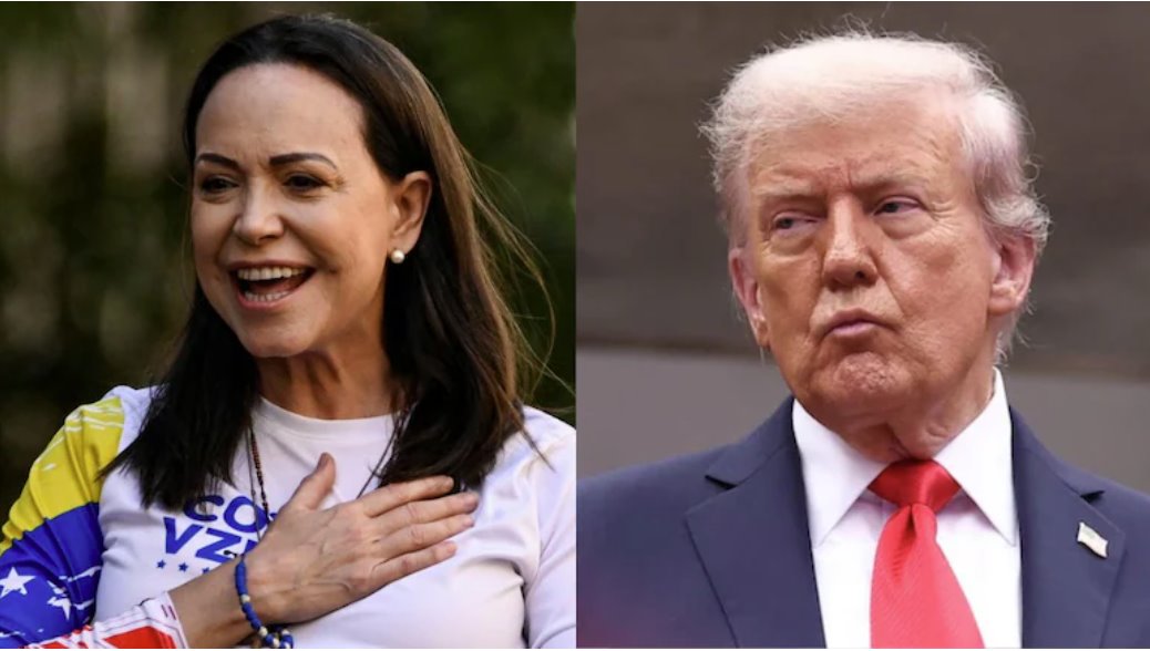 特朗普：瑪麗亞&middot;馬查多&ldquo;人很好，但缺乏尊重&rdquo;將執(zhí)掌委內(nèi)瑞拉。