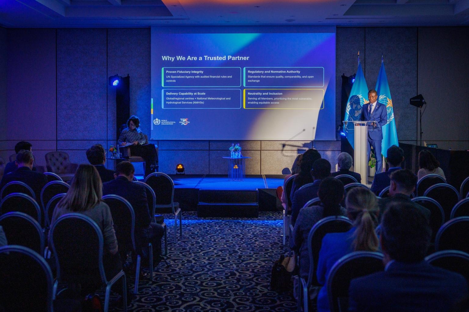 全球公共氣象、水資源和氣候基礎設施嚴重資金不足