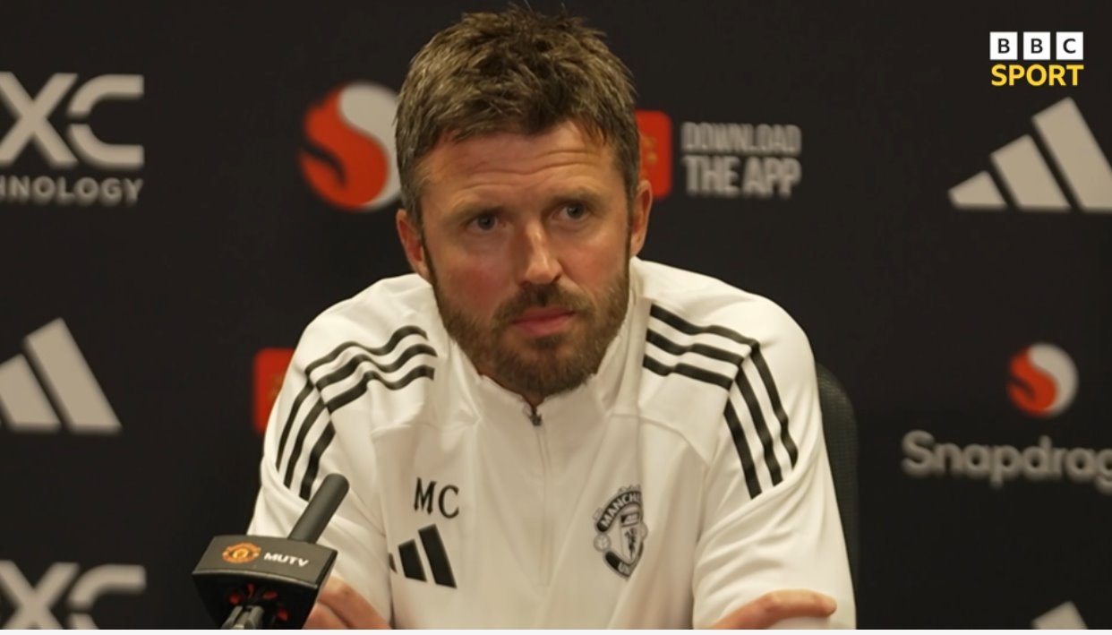 邁克爾&middot;卡里克在曼聯(lián)的首場新聞發(fā)布會上