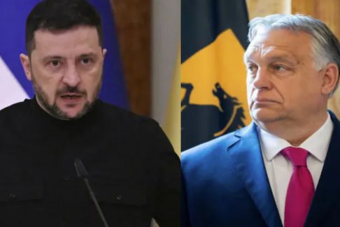澤連斯基抨擊匈牙利總理 他只是在壯大肚子而不是擴