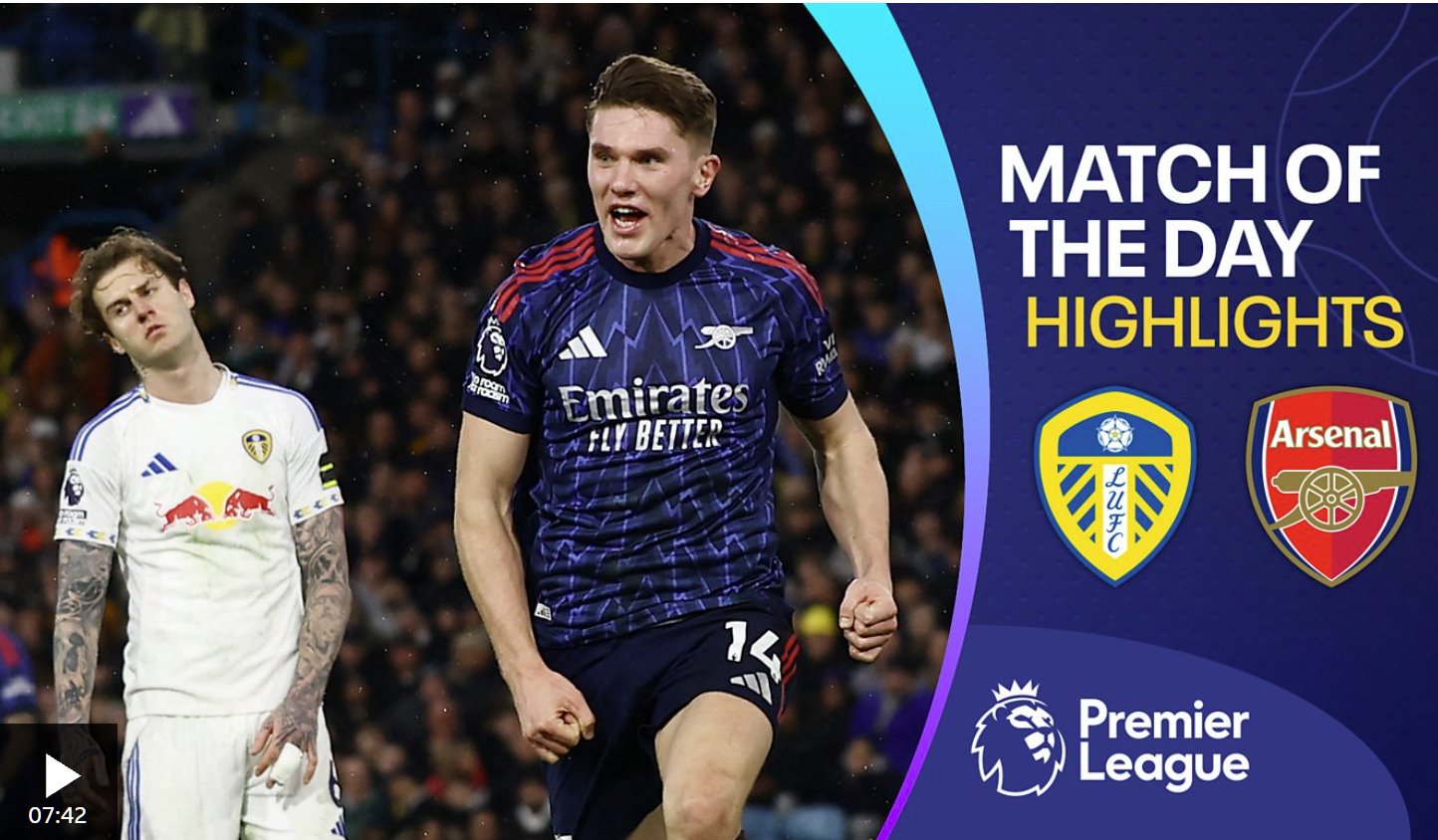 阿森納大勝利茲聯(lián)，攻入四球