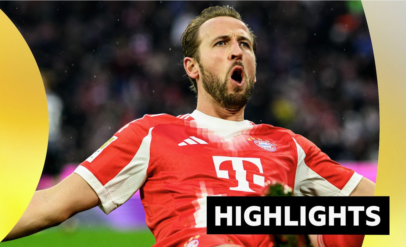 凱恩梅開二度，擴(kuò)大拜仁在德甲聯(lián)賽中的領(lǐng)先優(yōu)勢。