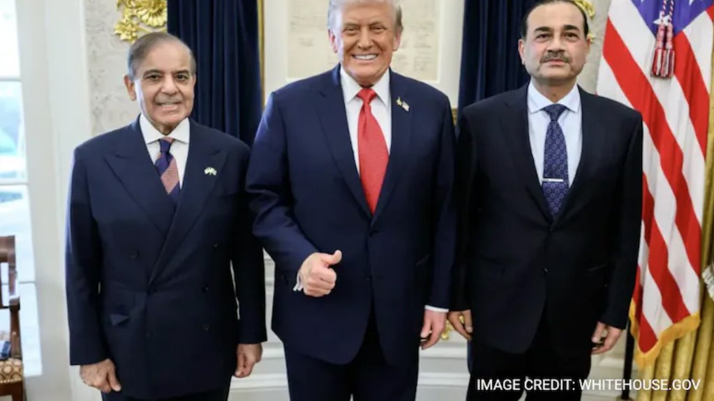 特朗普贊揚了巴基斯坦軍事參謀長阿西姆&middot;穆尼爾元帥和總理謝赫巴茲&middot;謝里夫