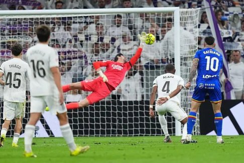 西班牙甲級(jí)聯(lián)賽皇家馬德里0-1赫塔菲