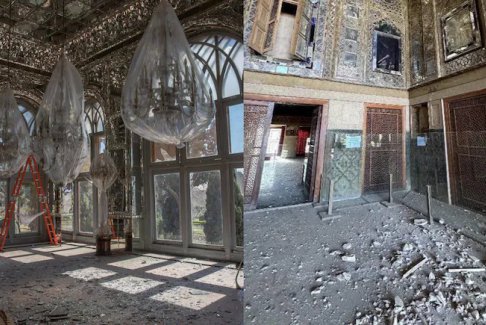 伊朗歷史宮殿和聯(lián)合國(guó)教科文組織世界遺產(chǎn)在美以轟