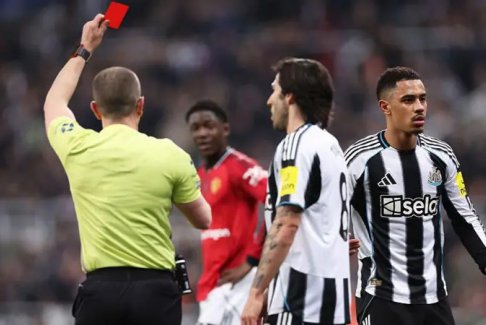 拉姆塞對(duì)陣曼聯(lián)的第二張黃牌是錯(cuò)誤的——專家組