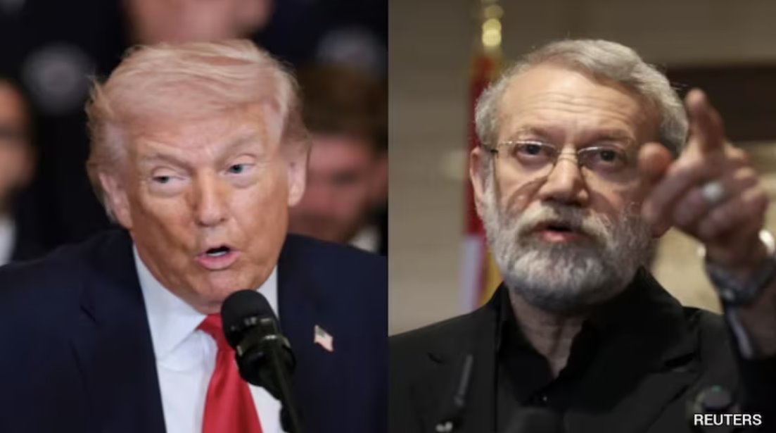 阿里&middot;拉里賈尼表示，唐納德&middot;特朗普&ldquo;必須為他所做的一切付出代價(jià)&rdquo;。