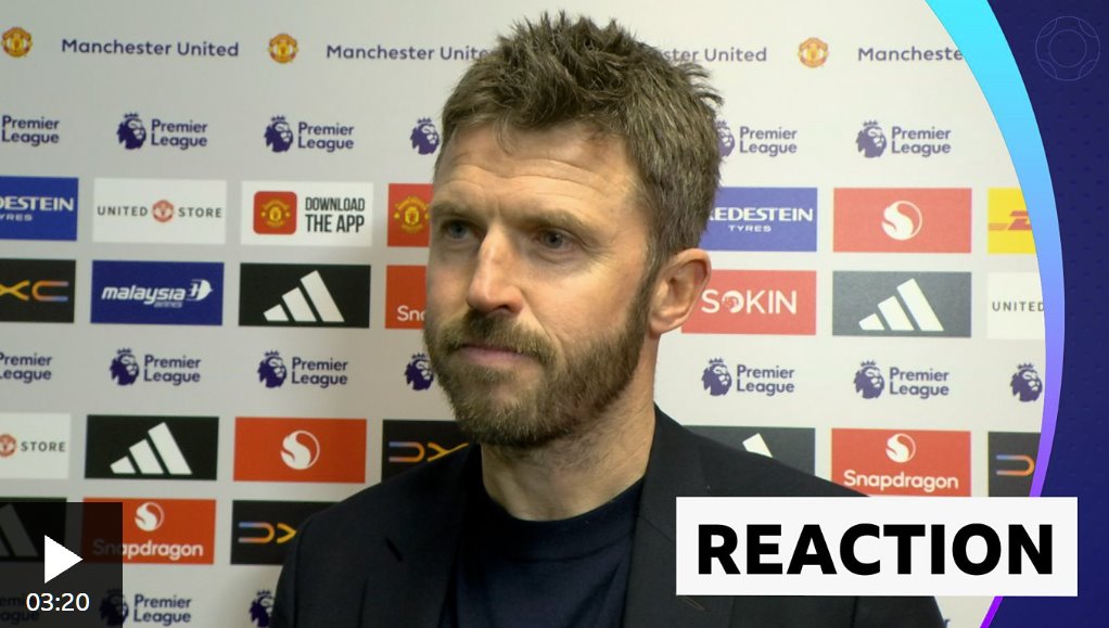 曼聯(lián)3-1阿斯頓維拉：卡里克說了什么